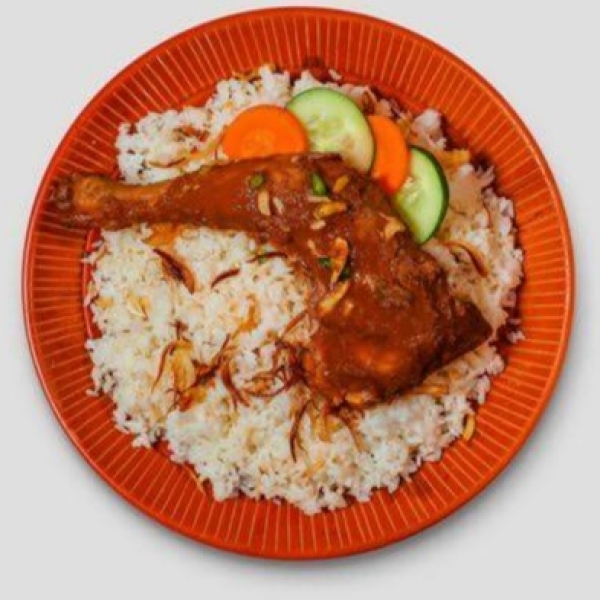 Shahi Cock Polao (শাহী মোরগ পোলাও) - Half 