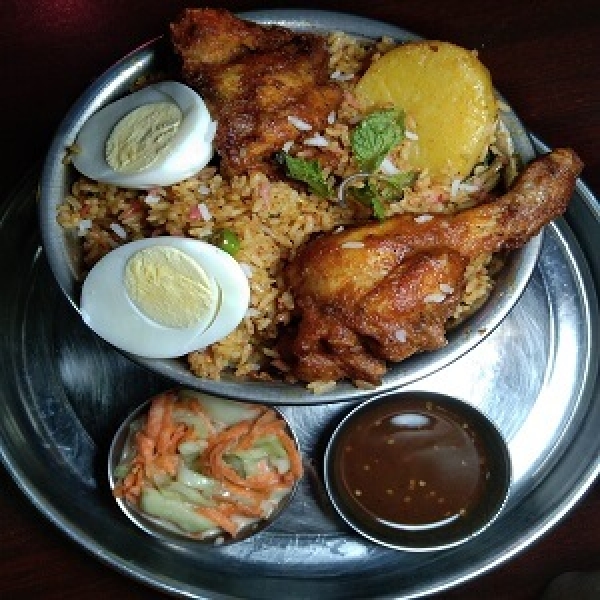 64. Tandoori Chicken Biryani (1:1) 