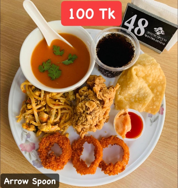 Arrow Spoon Offer Soup Combo(100 tk) Fast Food 