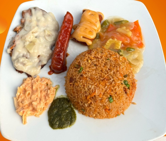 Grilled Pan Chicken 