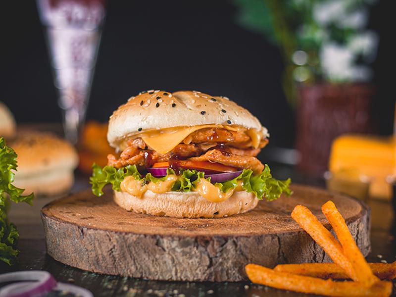 Chicken Cheese Burger 