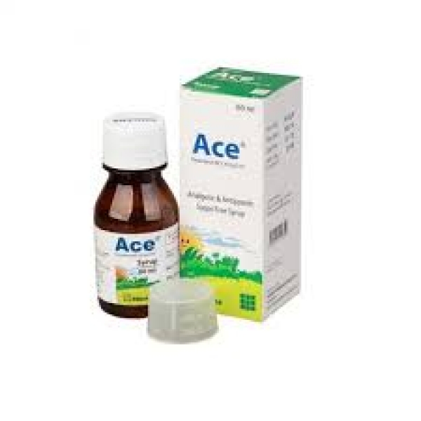 Ace Syrup (60 ml) - Paracetamol 120 mg 